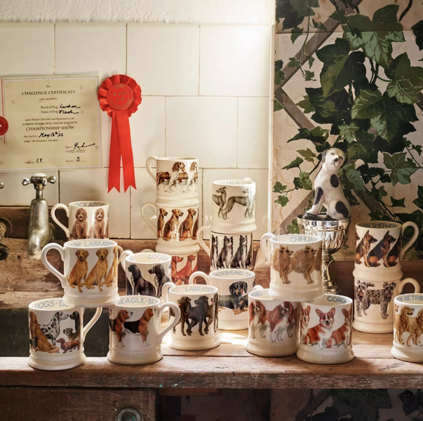 Emma Bridgewater Krus Black & Tan Dachshund