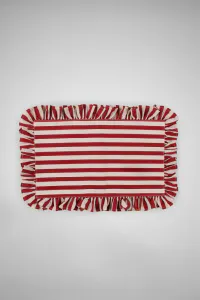 Hovedbilde Ellie dekkebrikke r&oslash;de striper