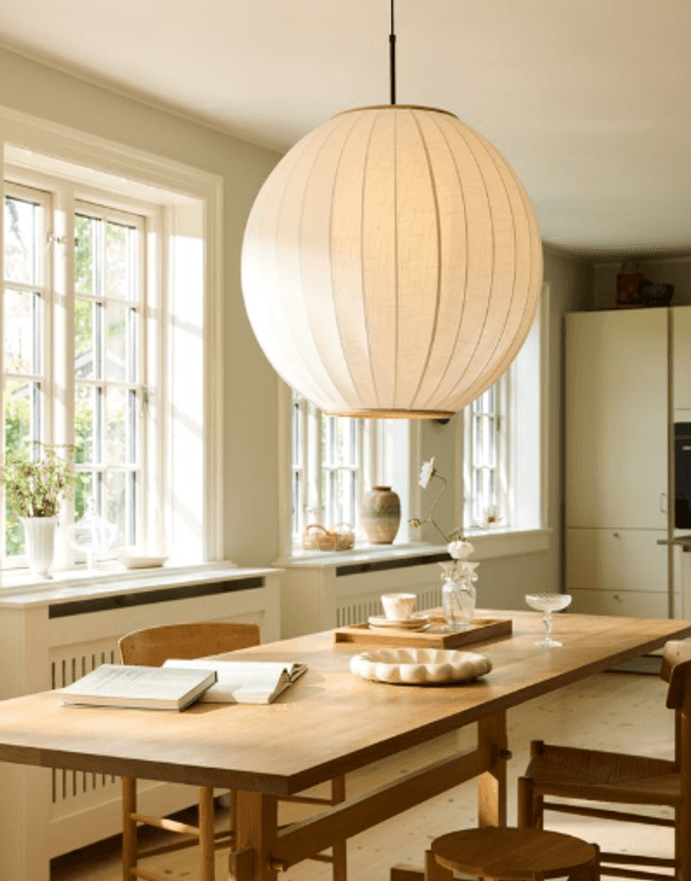 Balloon pendel Ø70 Linen White