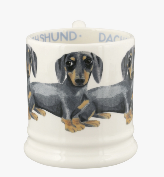 Emma Bridgewater Krus Black & Tan Dachshund