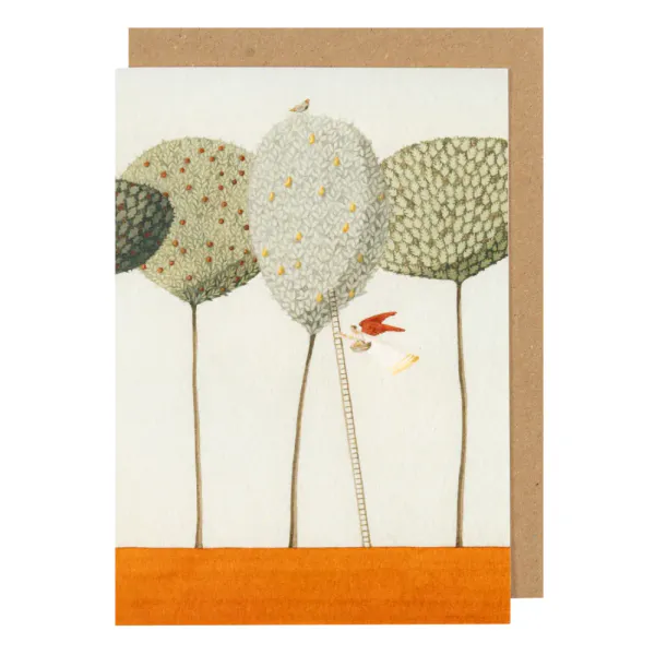Laura Stoddart Angel/Pear Tree 10 pk julekort