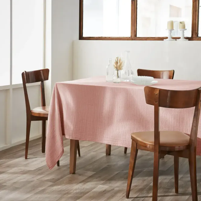 Hovedbilde Duk Gaia Peach Pink 150x250