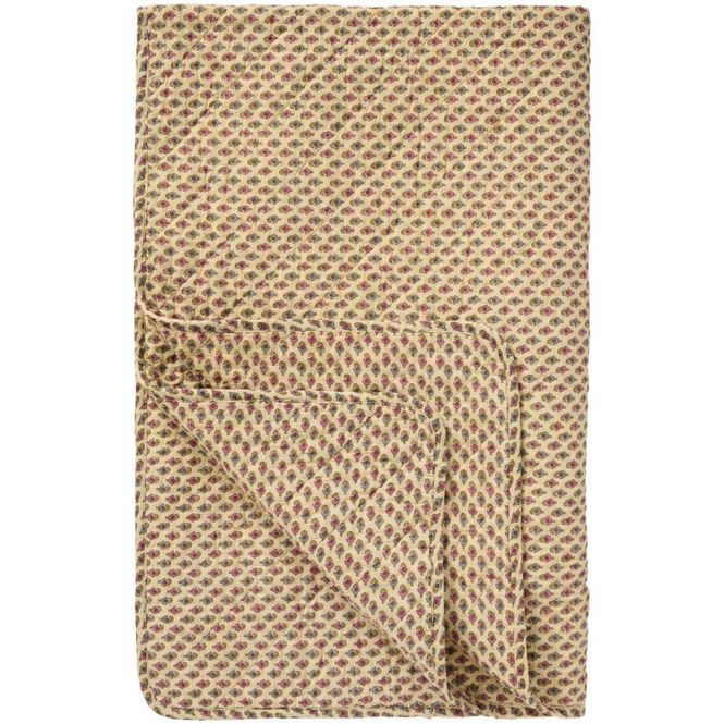 Hovedbilde Ib Laursen quilt Beige blokkprint