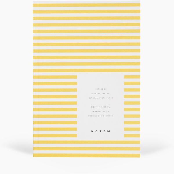 NOTEM VITA Softcover Notebook Small Yellow