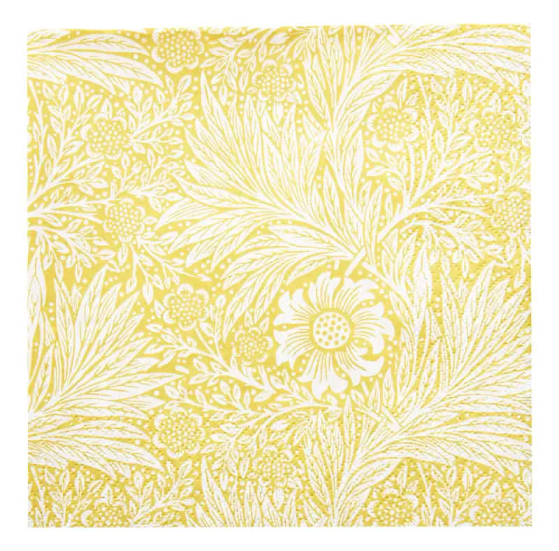 Servietter Morris Marigold yellow kaffe