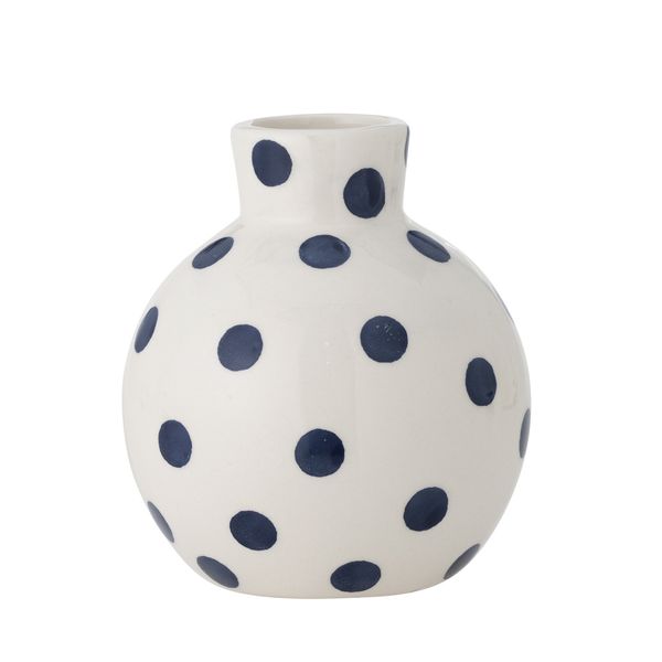 Fian Vase Bl&aring; prikker