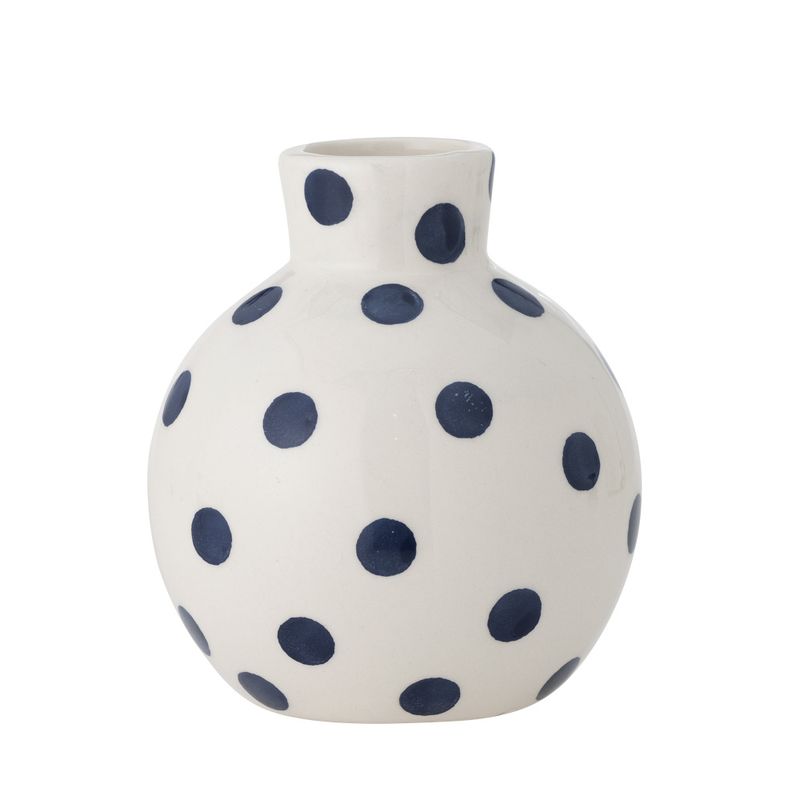 Fian Vase Blå prikker
