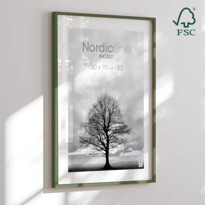 Hovedbilde Ramme Dark Olive 50x70