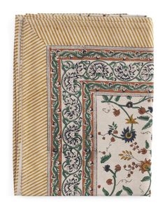 Hovedbilde Duk Samode Ochre, Blue & Green 150x350