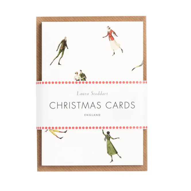 Hovedbilde Laura Stoddart Skaters 10 pk julekort