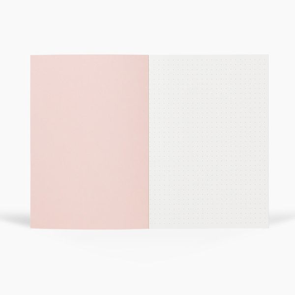 NOTEM Vita Notebook, Medium Dark blue grid