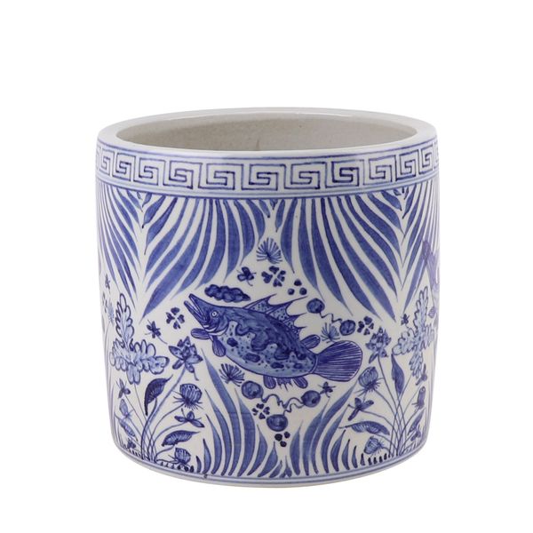 Annuzza Krukke brushpot koi