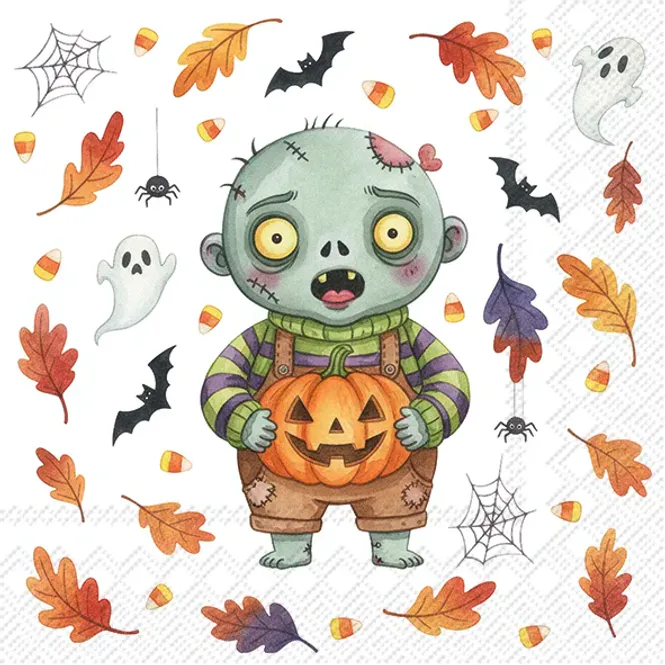 Hovedbilde Ihr kaffeservietter Zombie Kid