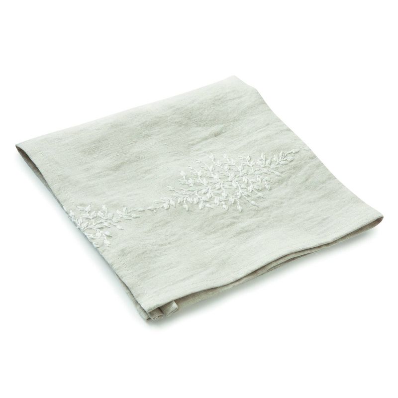 Charvet Reseda Serviett natur/hvit 