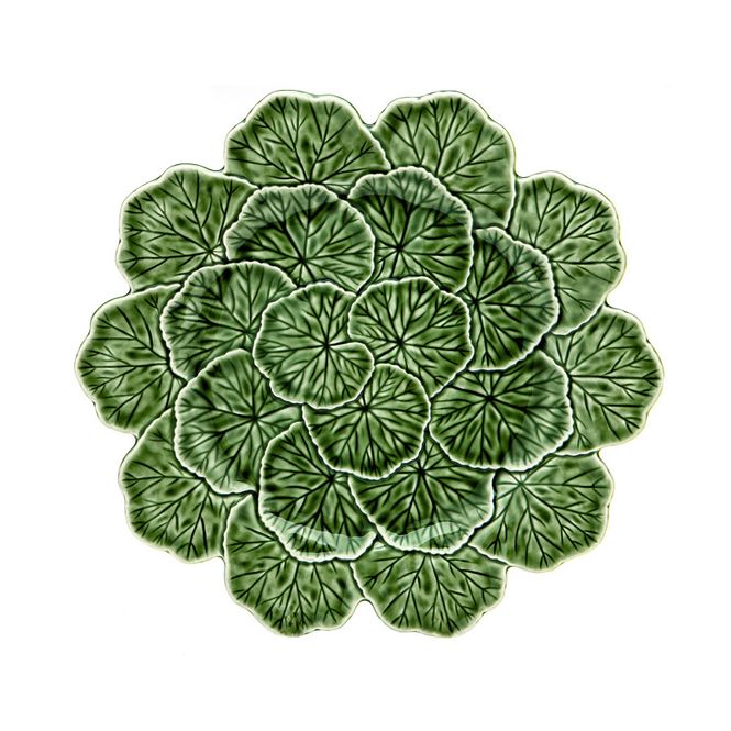 Hovedbilde Bordallo Leaf tallerken 33cm grønn