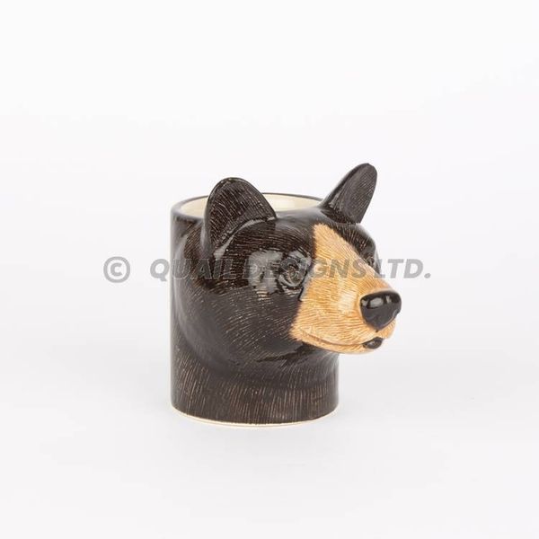 Quail Black Bear Mini Pot