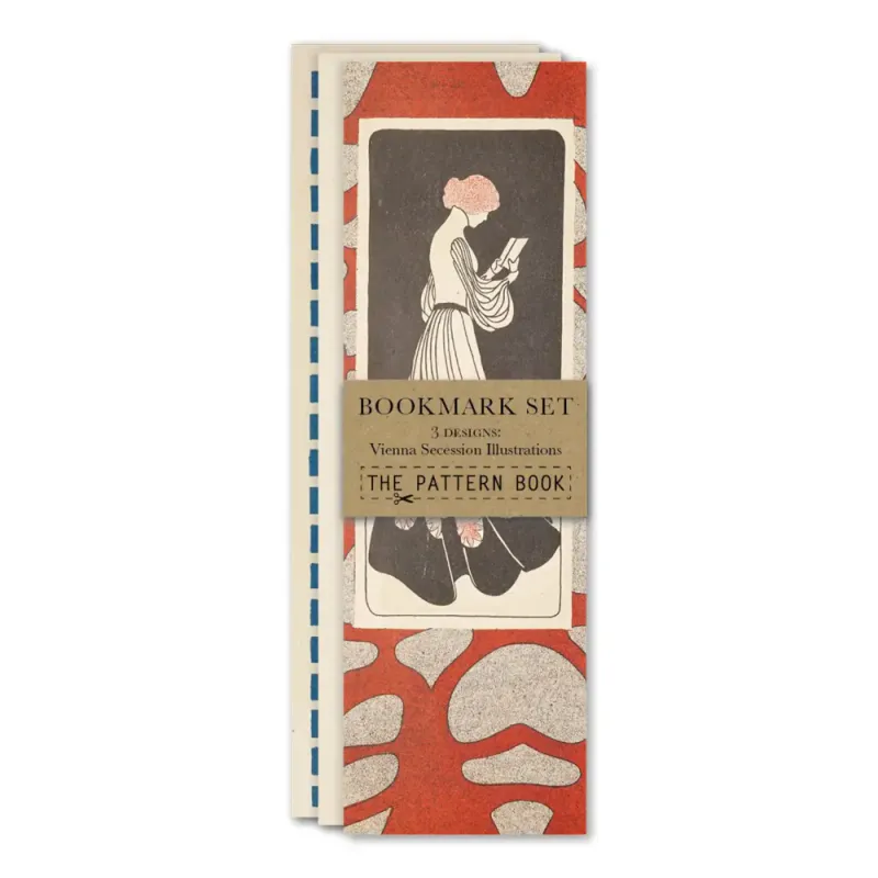 The Pattern Book Vienna Secession Illustrations bokmerke 3pk