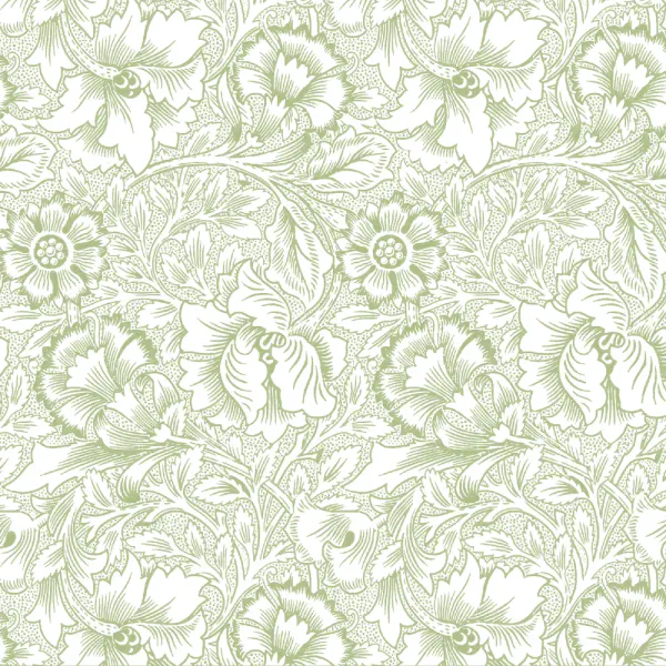 Servietter Morris Pink & Poppy Green kaffe