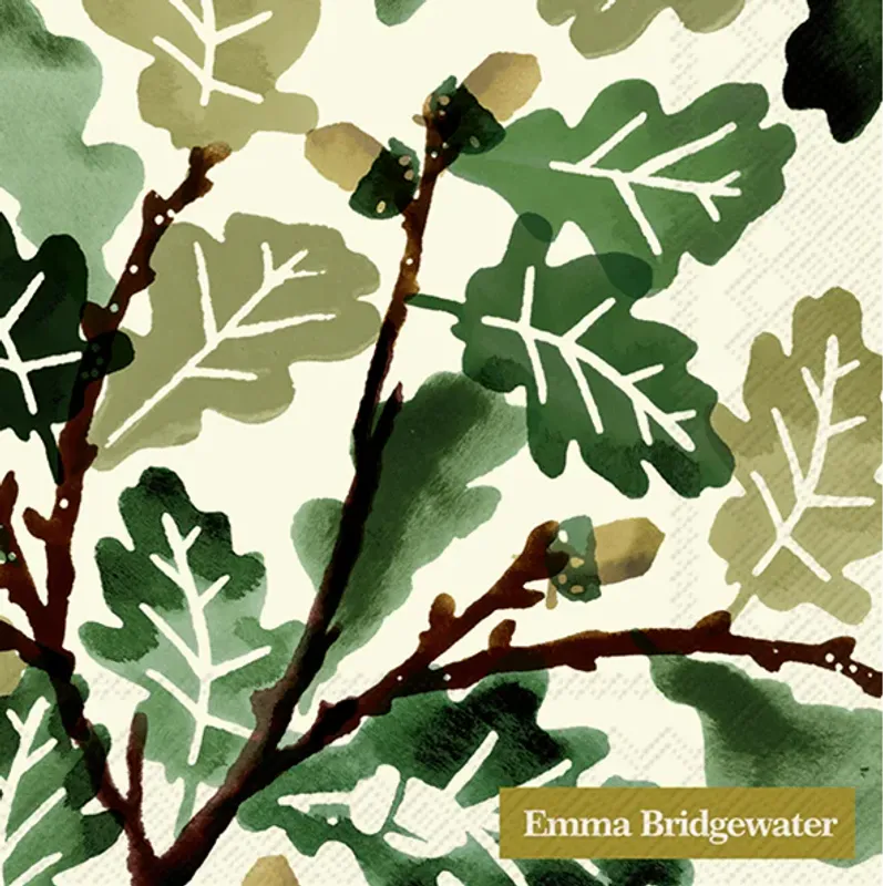 Emma Bridgewater Oak Cream kaffeservietter