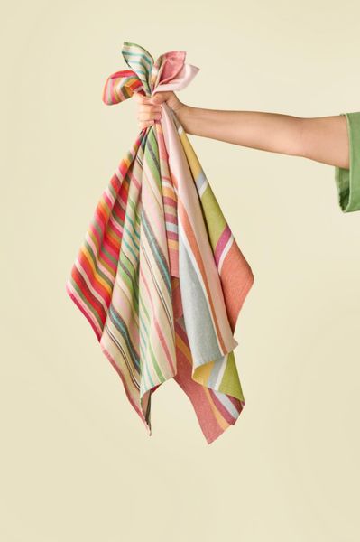 Ib Laursen Kj&oslash;kkenh&aring;ndkle Multistriper rust