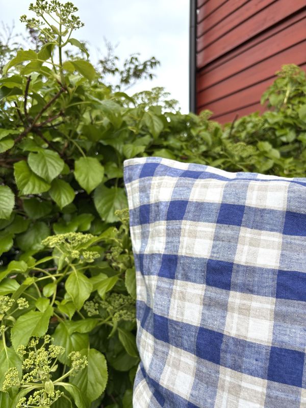 Linge Particulier Putetrekk Navy Hanky 65x65