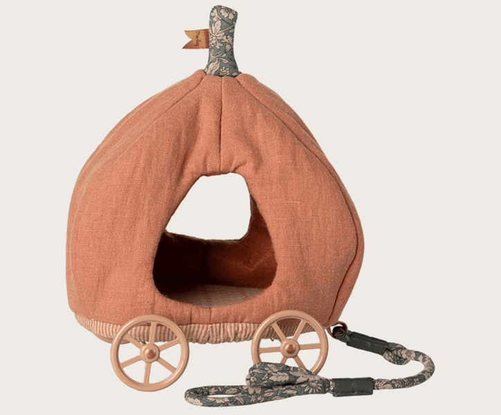 Maileg Pumpkin carriage Mouse