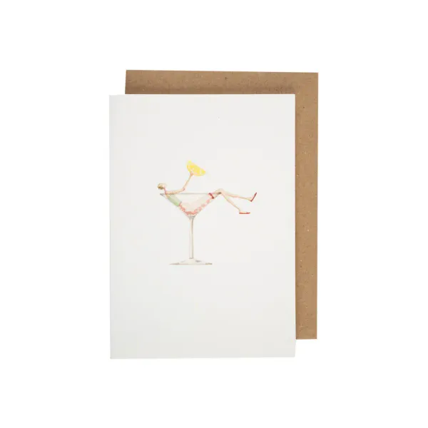 Laura Stoddart Martini Girl lite kort