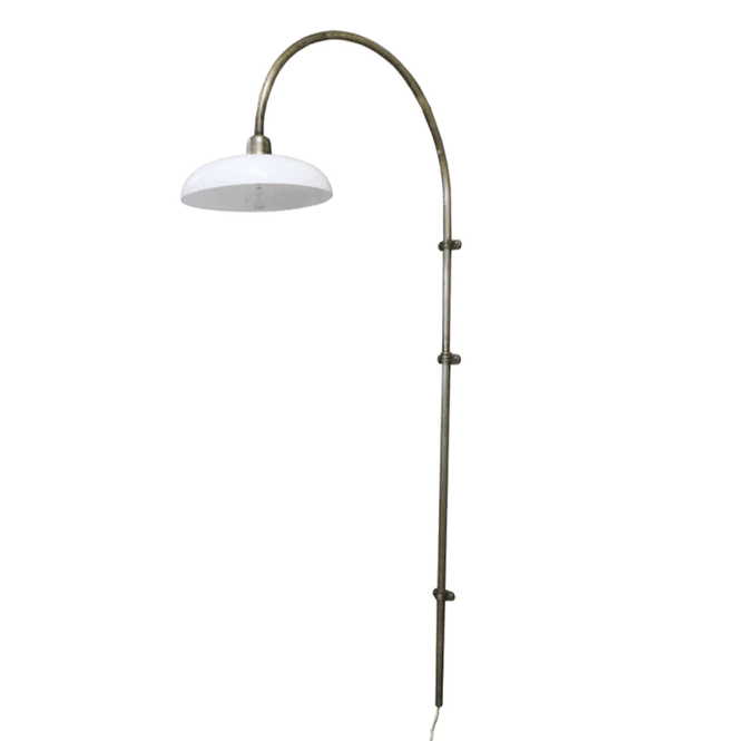 Hovedbilde Vegglampe Sofia Hvit/Messing