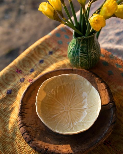 Bordallo sk&aring;l 17,5 cm gul