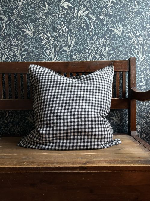 Hovedbilde Linge Particulier Putetrekk Black Gingham