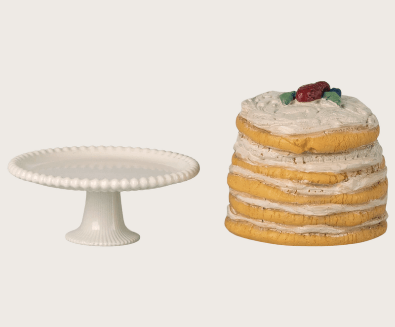 Maileg Party cake and cake stand