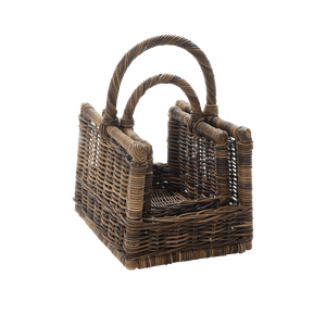 Hovedbilde Bruka Vedkurv brun