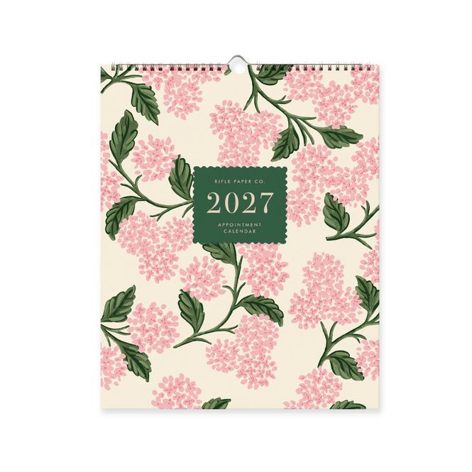 Hovedbilde 2027 Pink Hydrangea Veggkalender