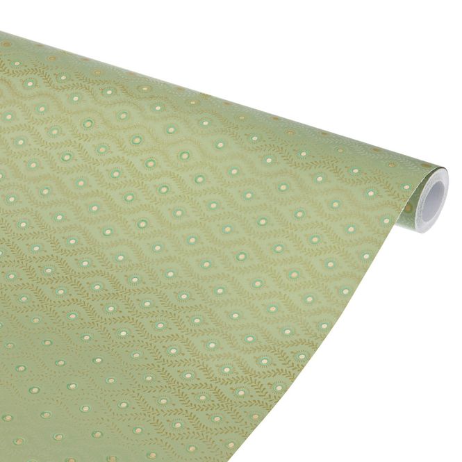 Hovedbilde Gavepapir Lulu Sage 10m