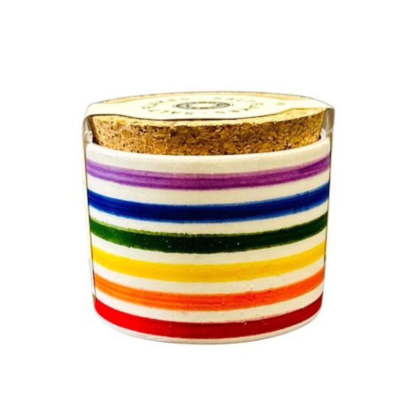 Salt Flakes Regnbue Keramikkrukke 55g
