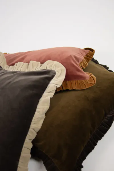 Olsson & Jensen Doris putetrekk muldvarp/offwhite