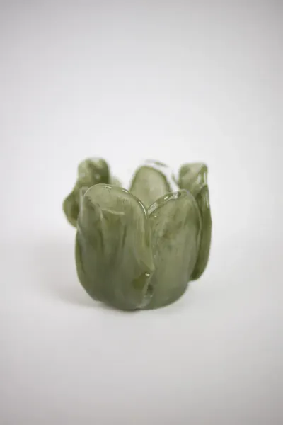 Olsson & Jensen Anita telysholder gr&oslash;nn