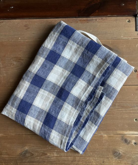 Hovedbilde Linge Particulier Kjøkkenhåndkle Navy Hanky