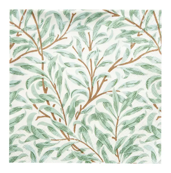 Servietter Morris Willow Bough green Lunch