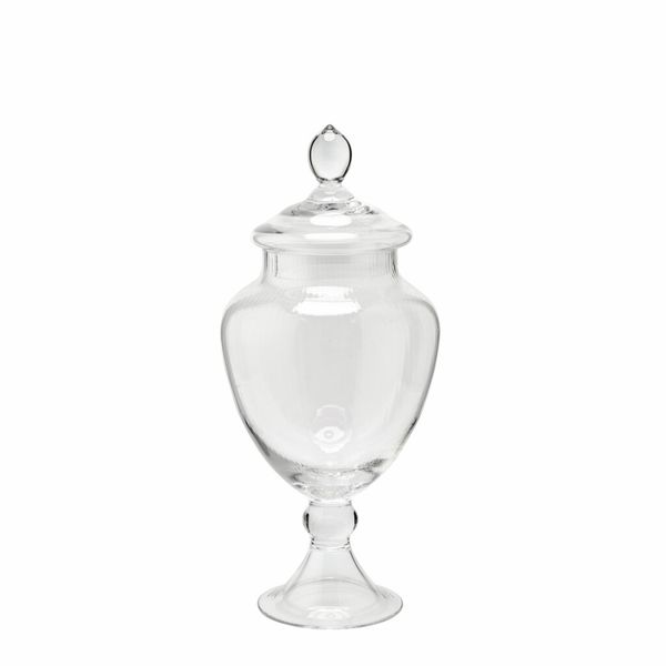 Juliana Glasskrukke med lokk 35cm