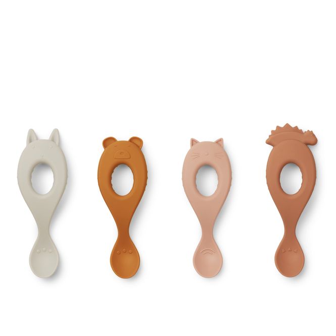 Hovedbilde Liva Silicone Spoon 4-Pack Rose mix