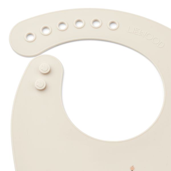 Liewood Tilda 2pk silikonsmekke Peach / Sea shell mix