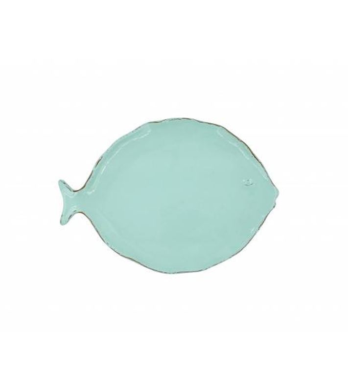 Casagent Fisketallerken medium acquamarina