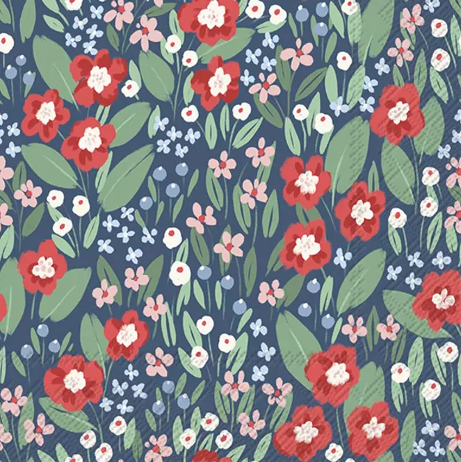 Hovedbilde Ihr servietter Joyful Arrangements Blue