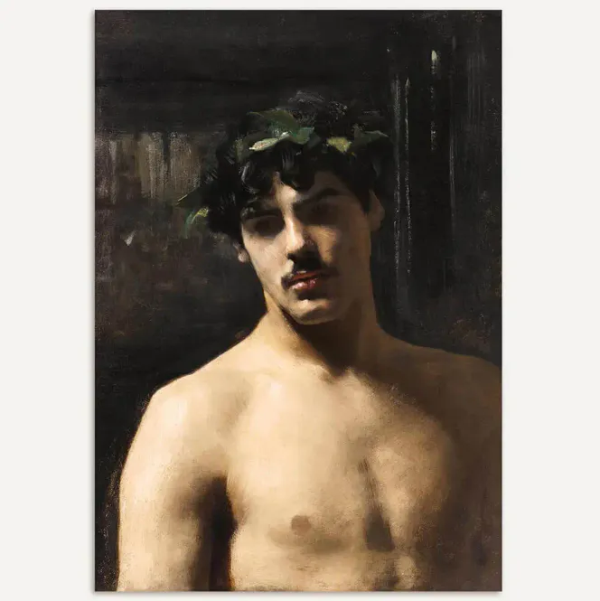 Hovedbilde Male Nude Trykk 30x40 