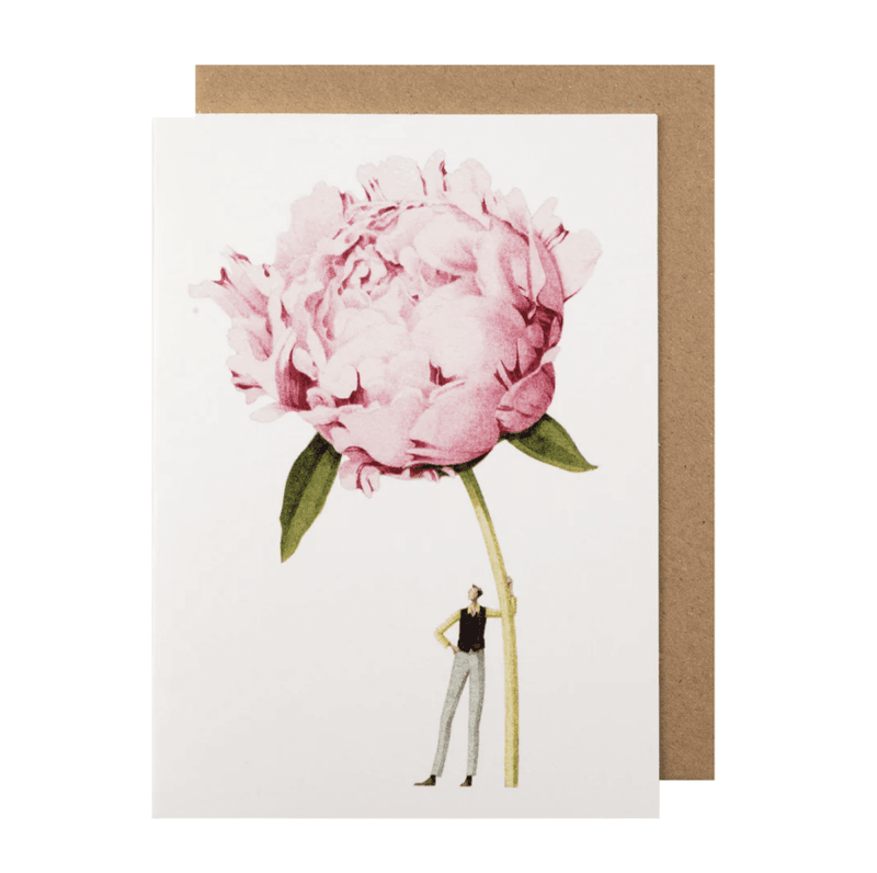 Laura Stoddart Pink Peony kort