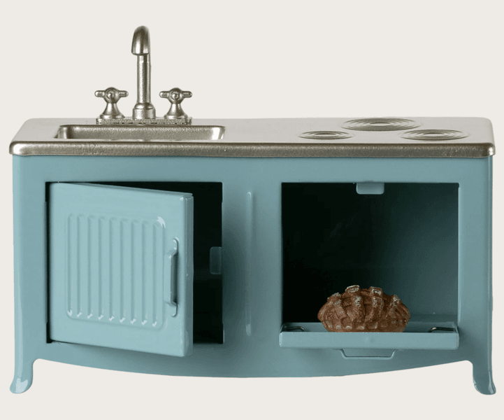 Maileg Kitchen Mouse Blue