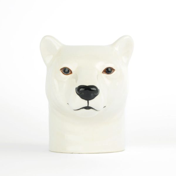 Quail Polar Bear Pencil Pot