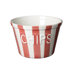 Hovedbilde Bruka Sk&aring;l Chips red stripes