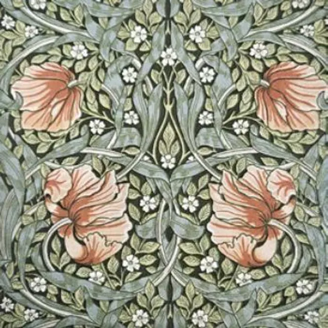 Hovedbilde Servietter Morris Pimpernel peach kaffe